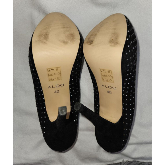 Aldo | Heels | Black and silver | Women | Size 9.5 - Picture 6 of 8